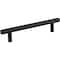Elements 128 mm Center-to-Center Hollow Matte Black Stainless Steel Naples Cabinet Bar Pull 174SSMB - alternate 1